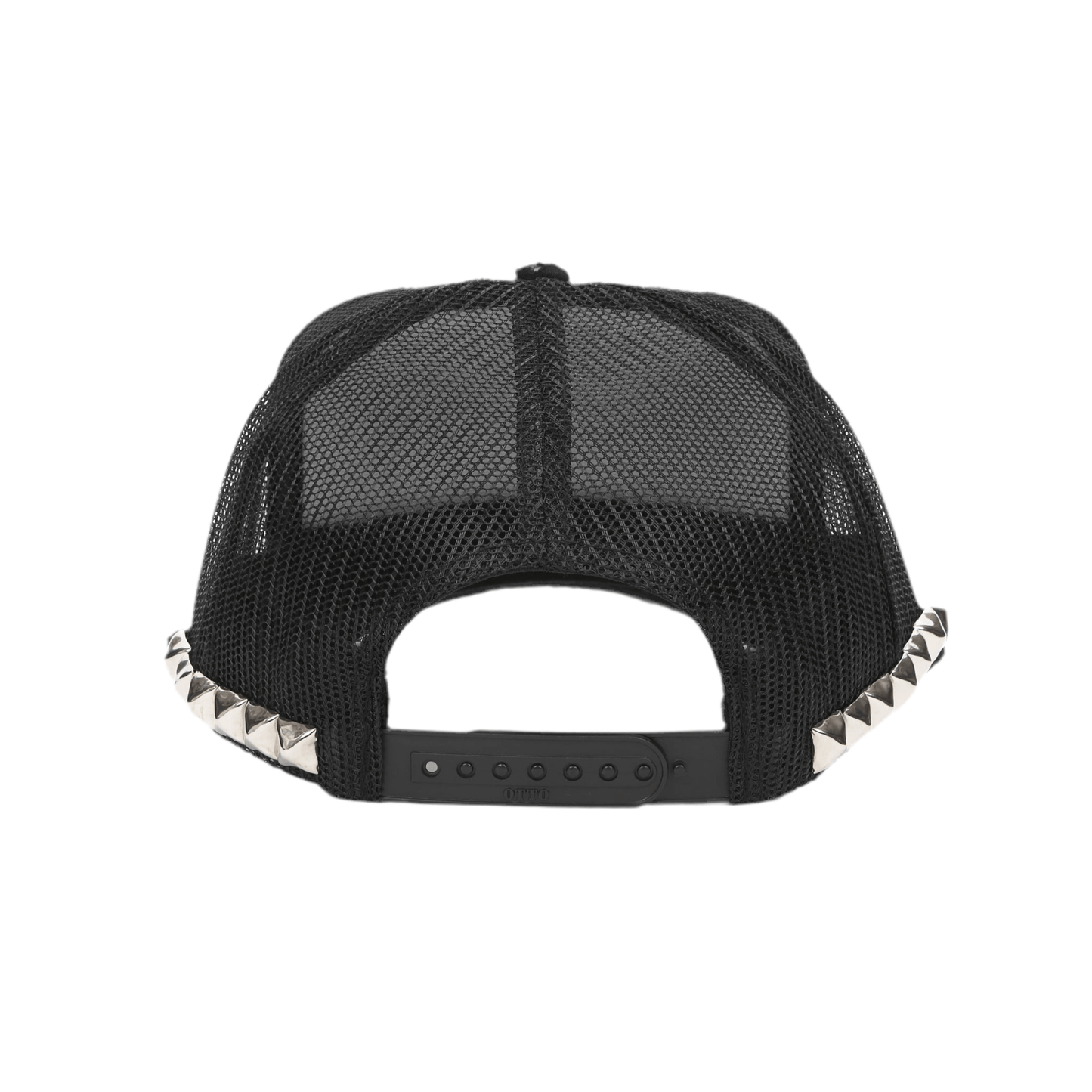 DAMAGED STUDS CAP BLACK
