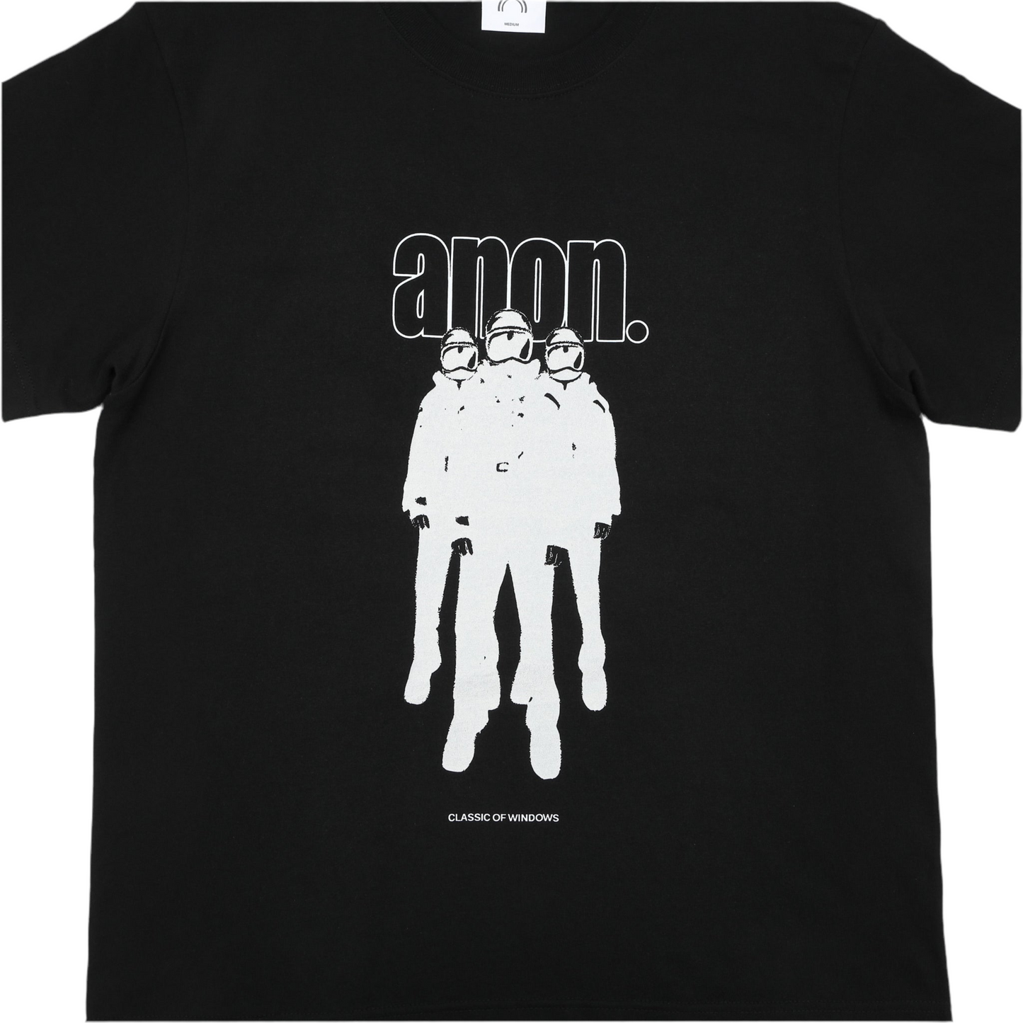 anon. T-SHIRT BLACK