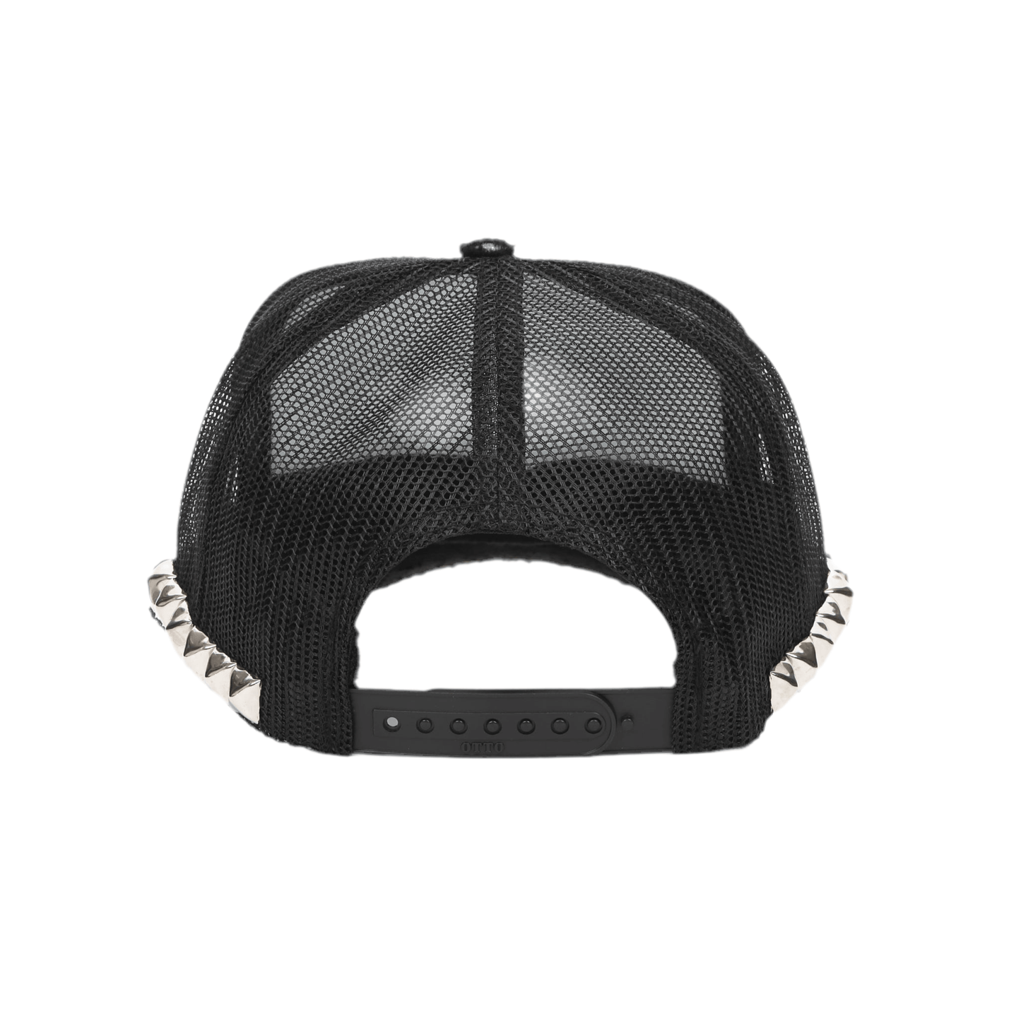 DAMAGED STUDS CAP WHITE