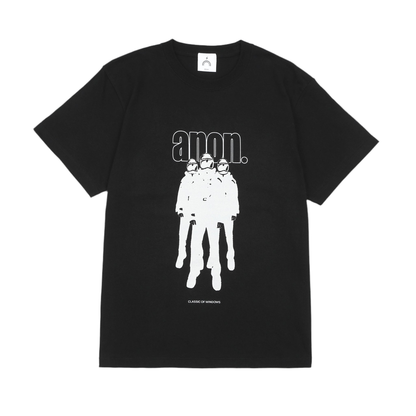 anon. T-SHIRT BLACK