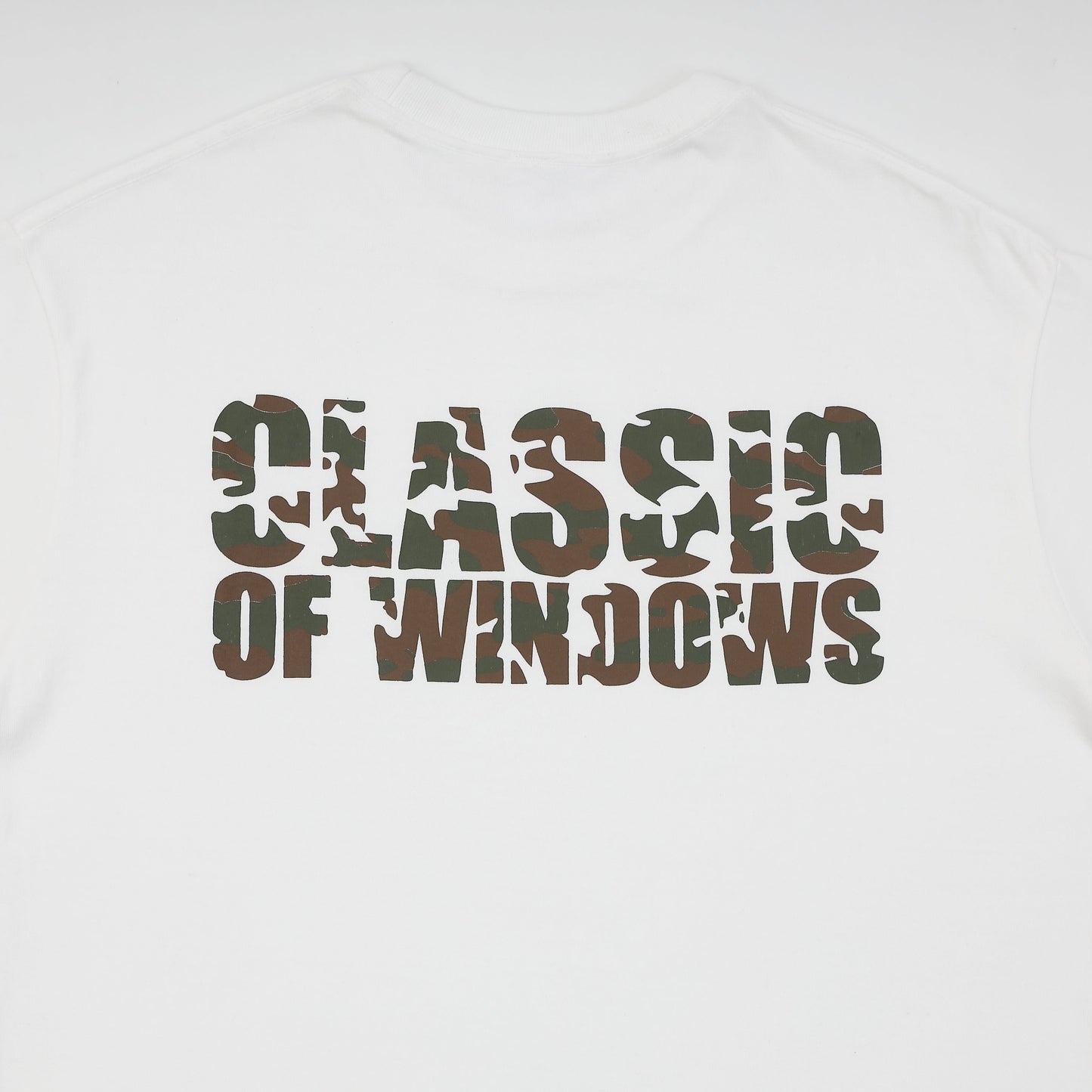 CAMO TEE WHITE
