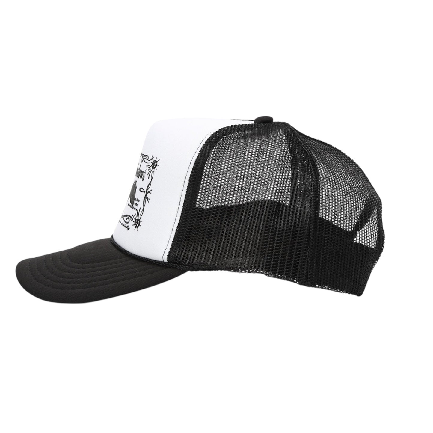 BAT MESH CAP WHITE