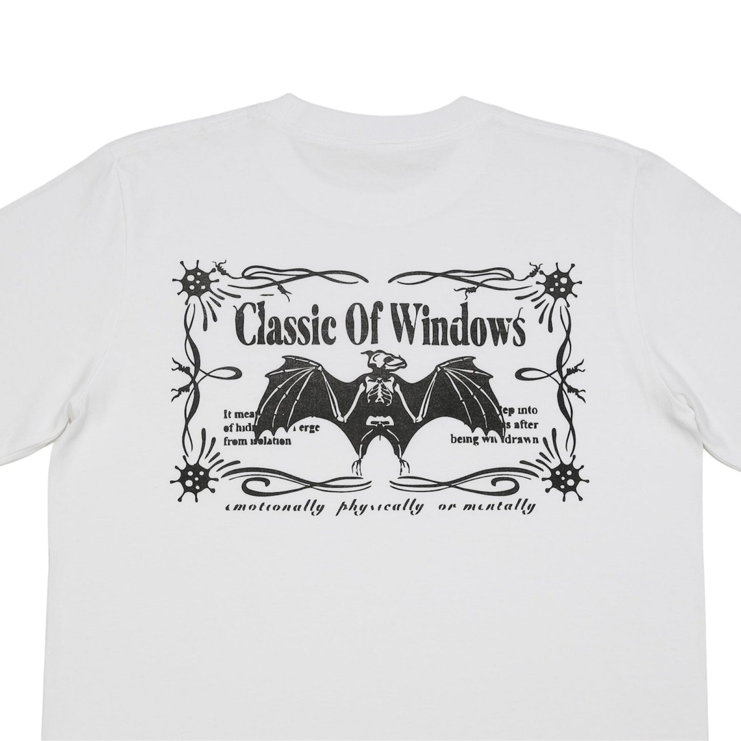 BAT LONG SLEEVE T-SHIRT WHITE