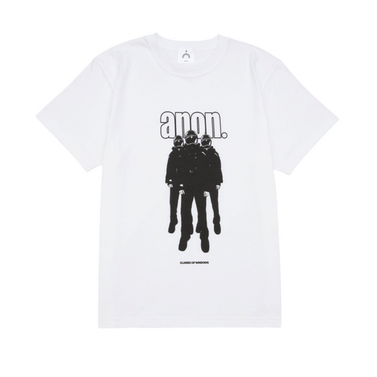 anon. T-SHIRT WHITE