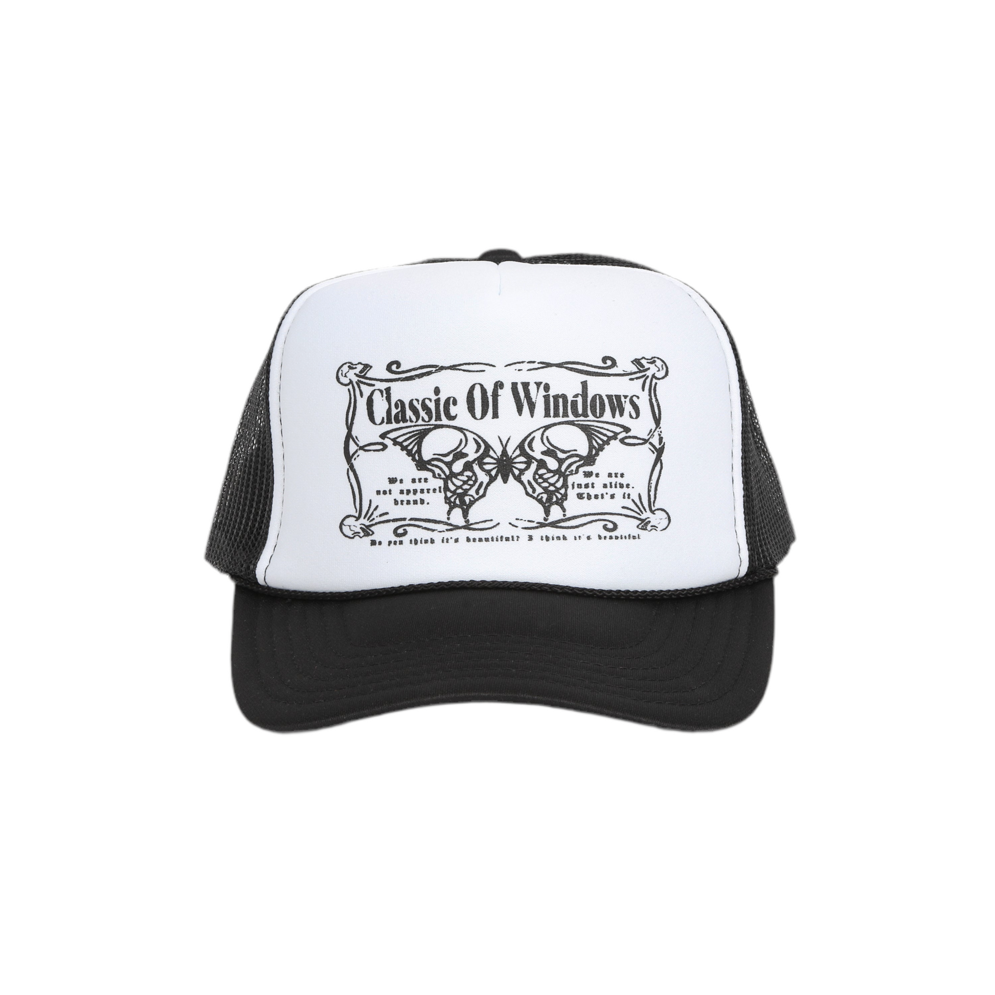 Classic Of Windows Butterfly Mesh Cap 白 CLASSIC OF WINDOWS BUTTERFLY MESH CAP WHITE – Classic Of Windows