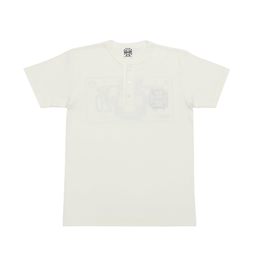 CROSS HENRYNECK T-SHIRT WHITE
