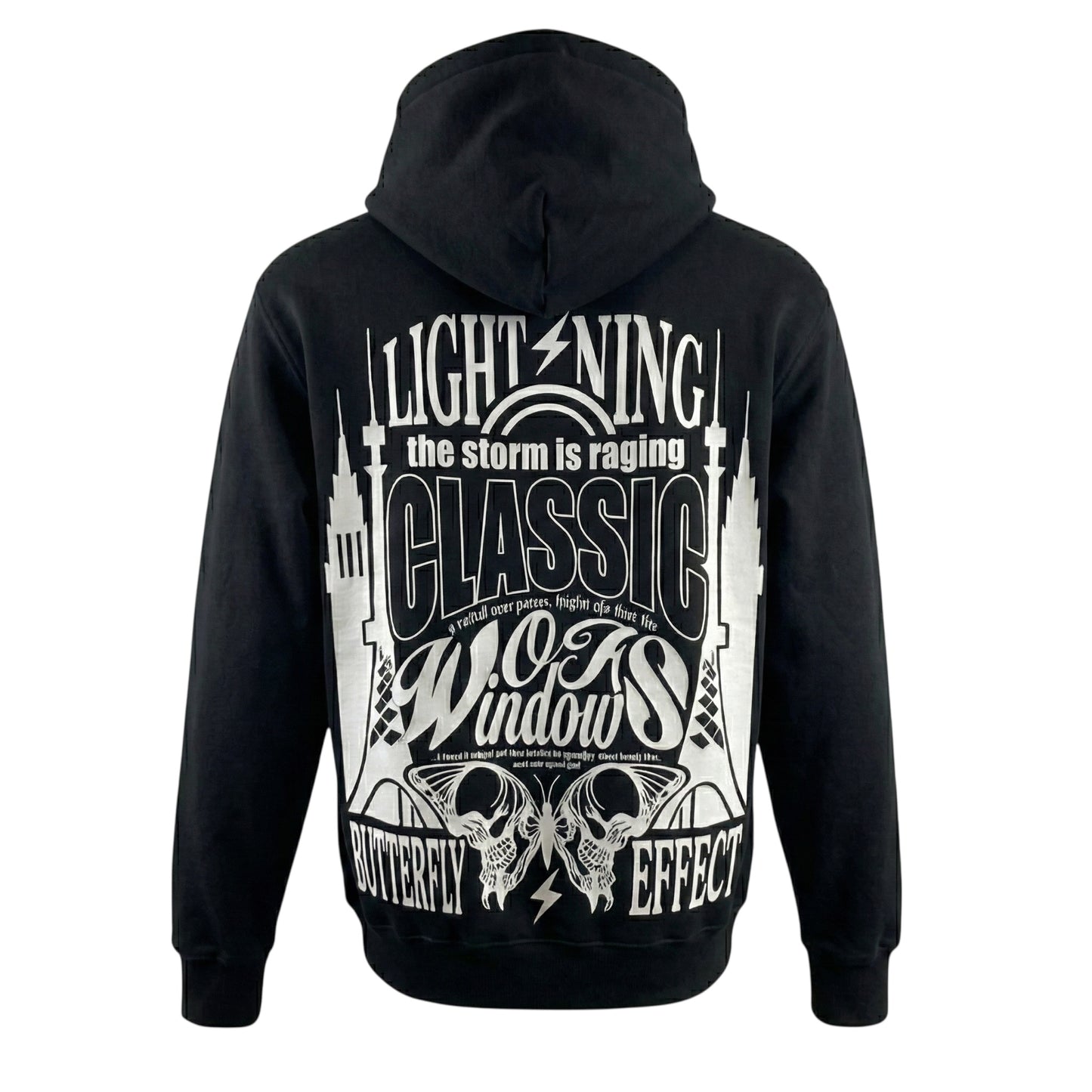 SIGNATURE GRAPHIC HOODIE BLACK