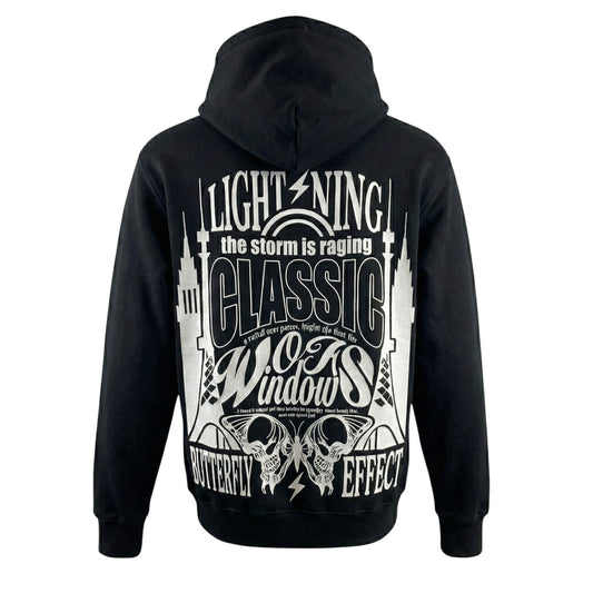 SIGNATURE GRAPHIC HOODIE BLACK