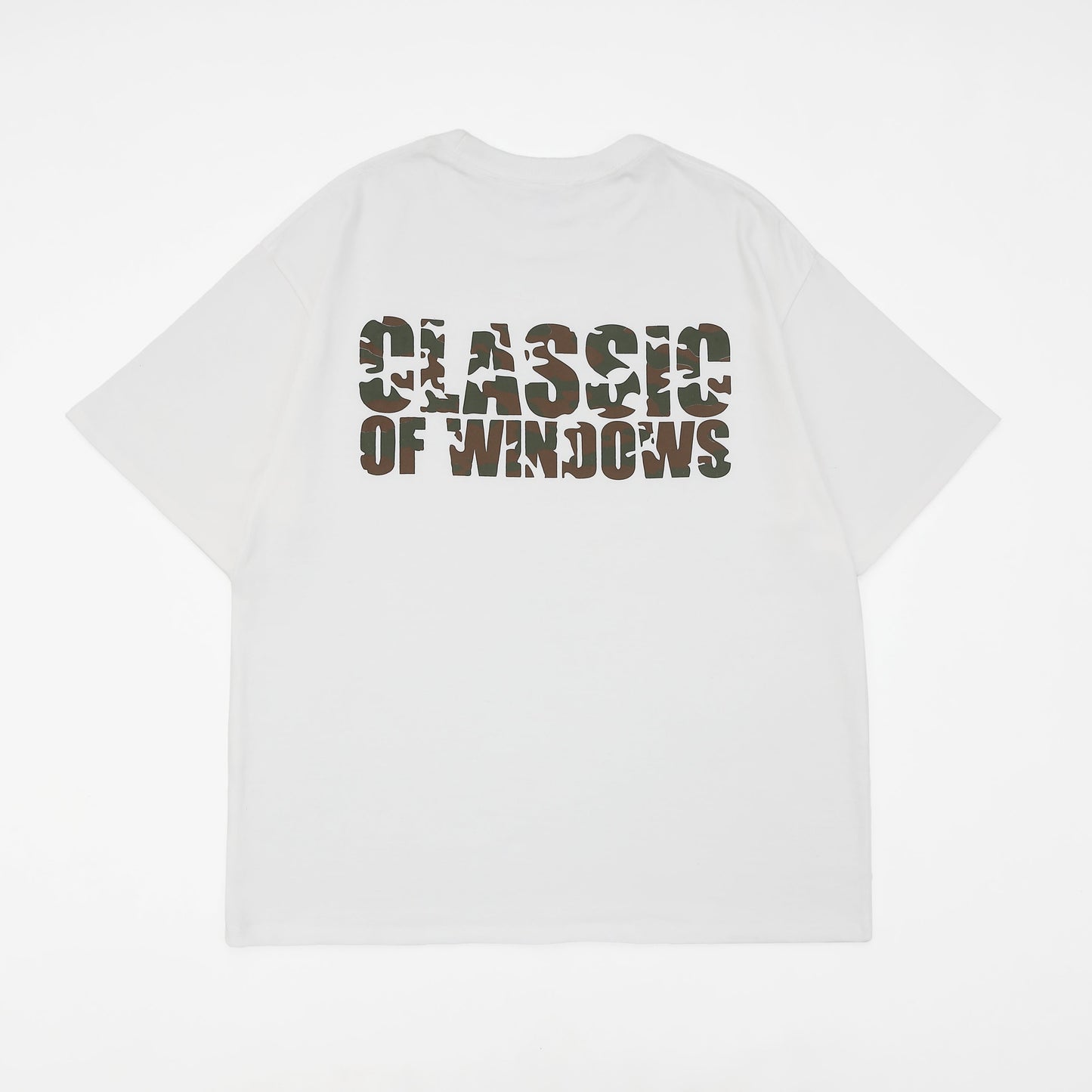 CAMO TEE WHITE