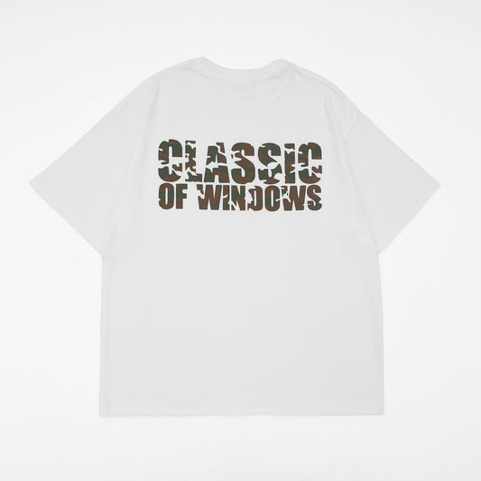CAMO TEE WHITE