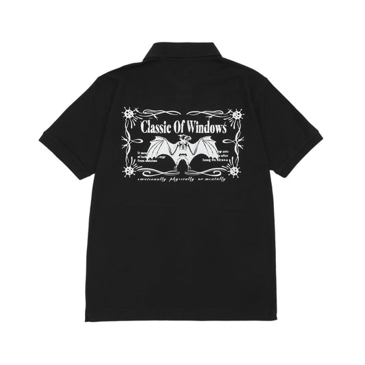 BAT POLO SHIRT BLACK