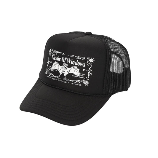 BAT MESH CAP BLACK